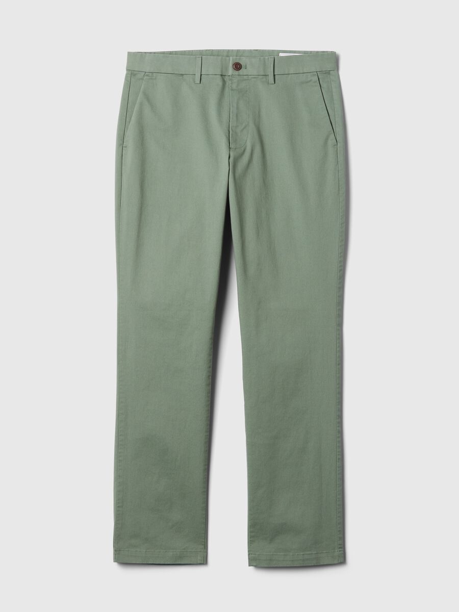 Pantalone chino in cotone stretch_3