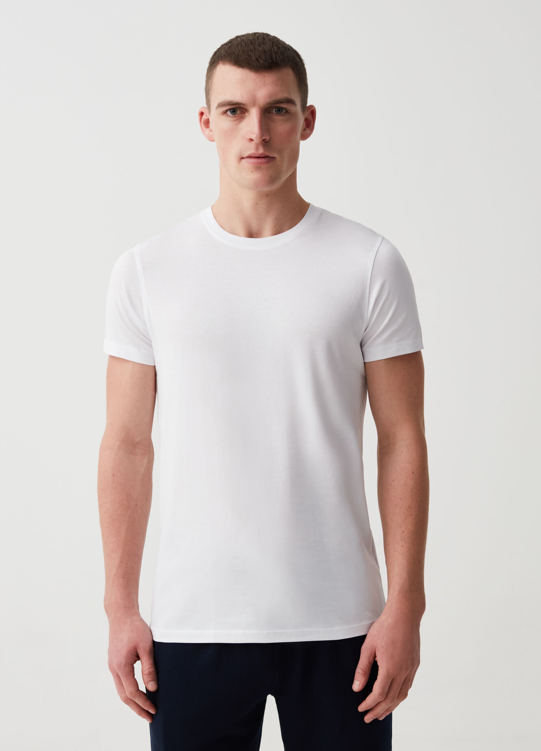 Ovs Bipack t-shirt intime in cotone Supima