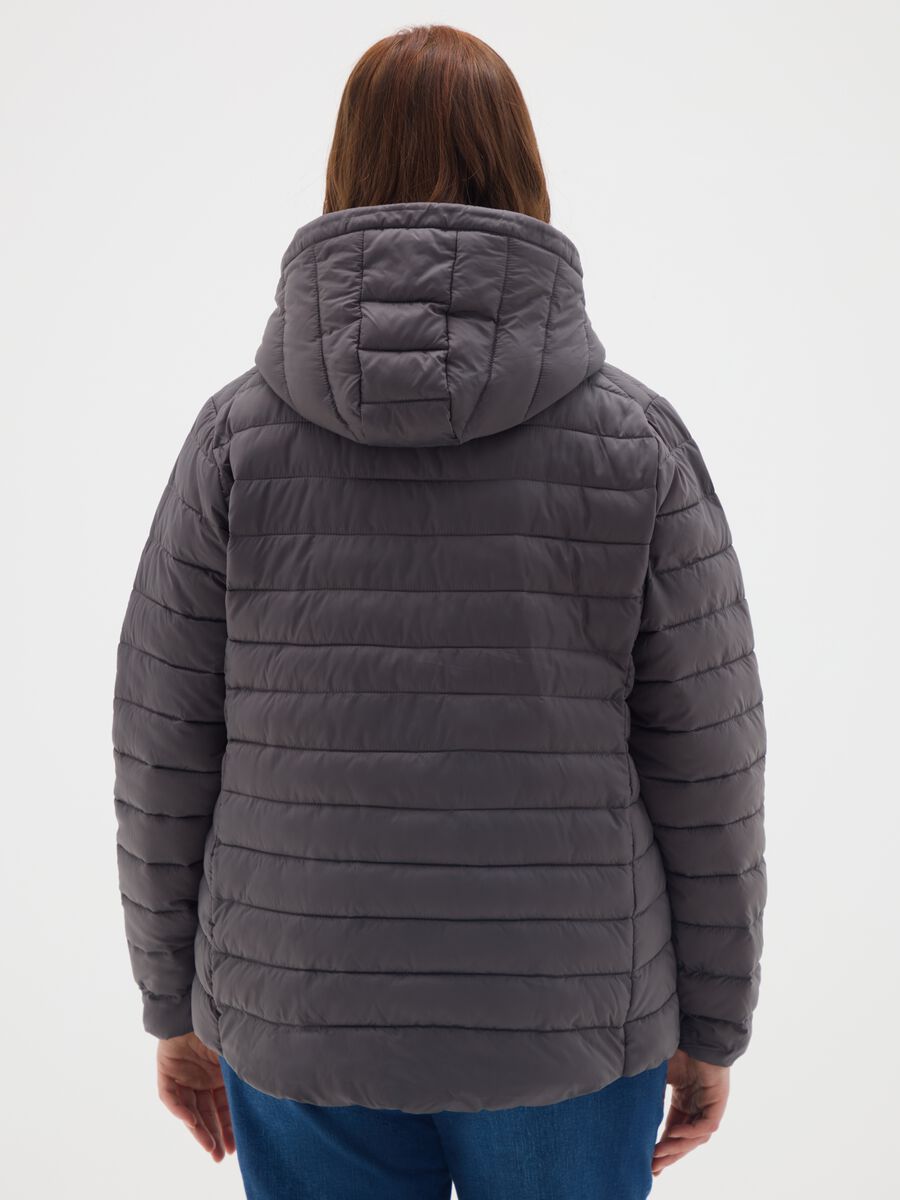Grey Regular Fit Jacket_3