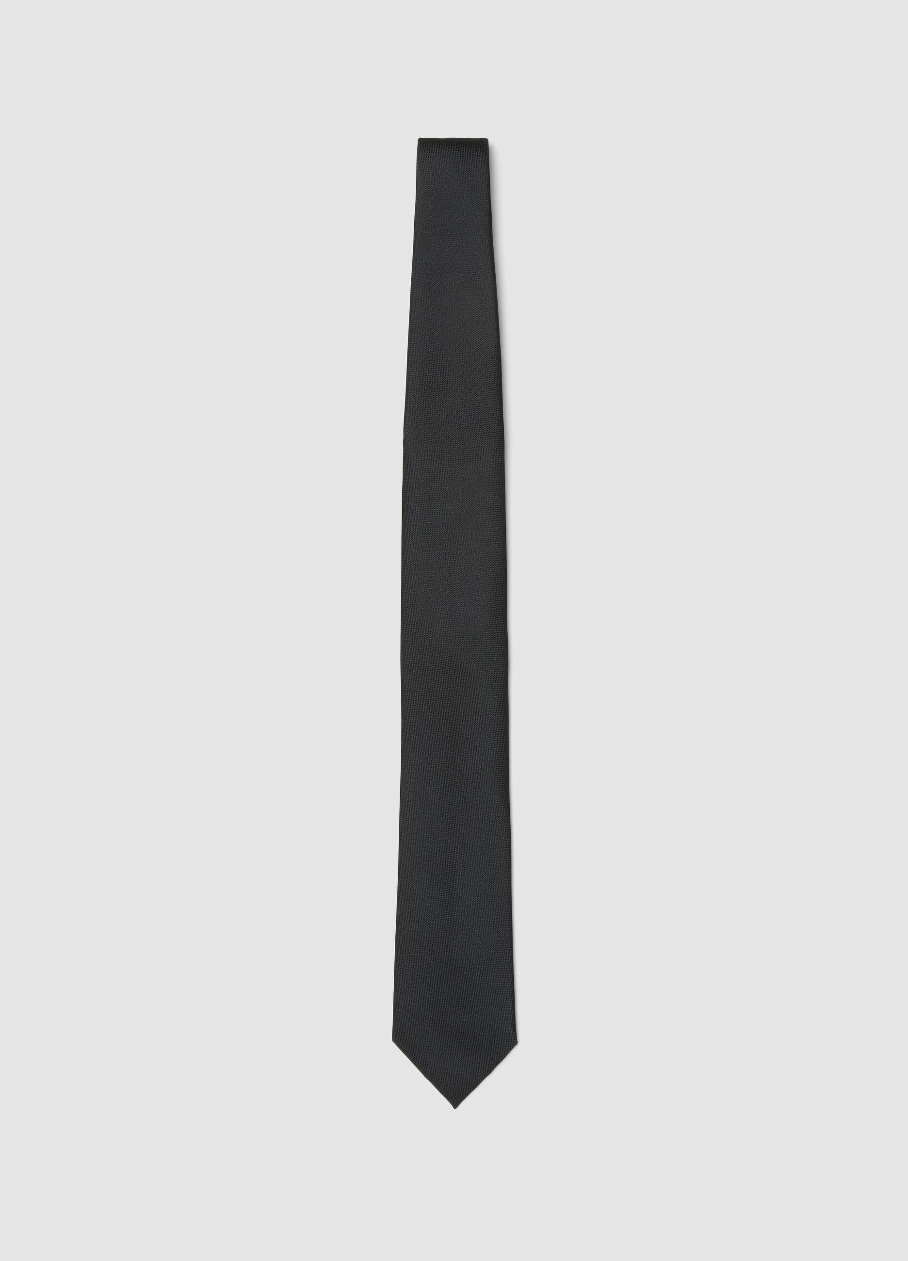 Black tie, 7.5 cm blade