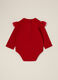 Red Stretch Cotton Bodysuit_1