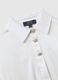 White satin regular fit shirt with buttons_5