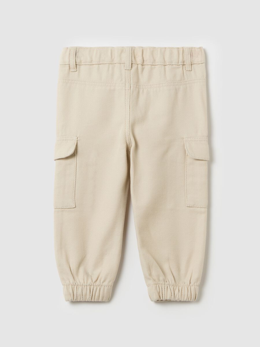 Cargo trousers in twill_1