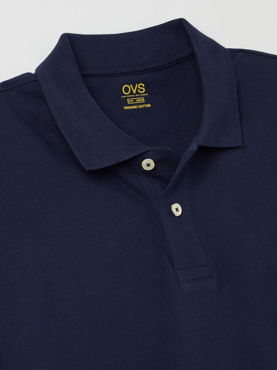 Long-sleeved polo shirt in organic cotton_5