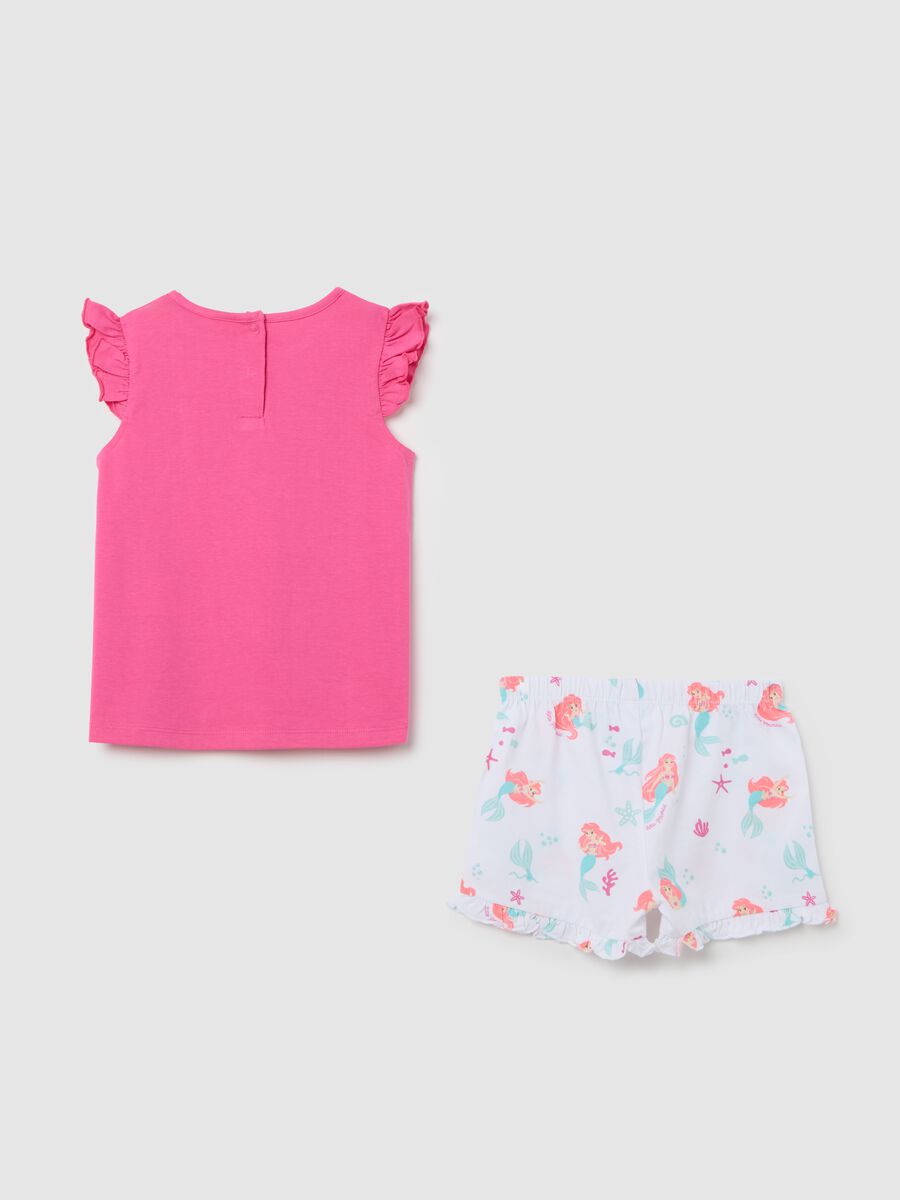 Disney Mermaid Pink Short Pyjama_1