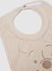 Twin pack multicolour pure cotton baby bibs with embroidery_2