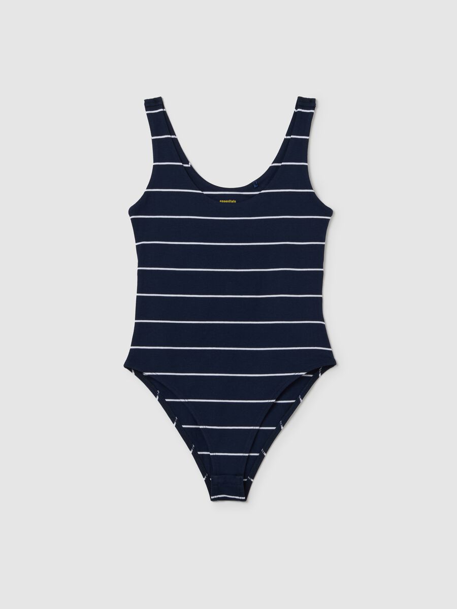 Body da donna in cotone elasticizzato multicolor regular fit_0