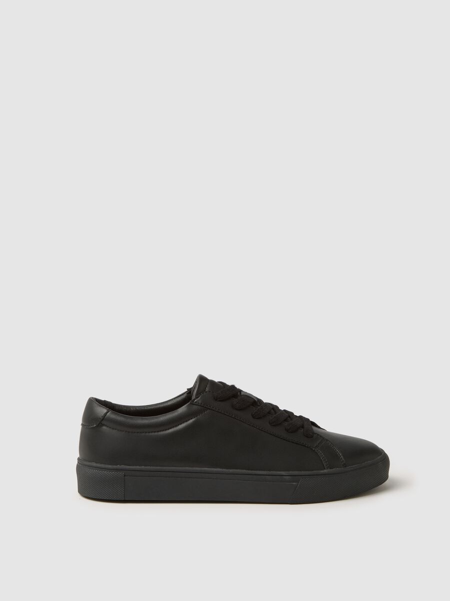 Scarpe basse nere casual_0