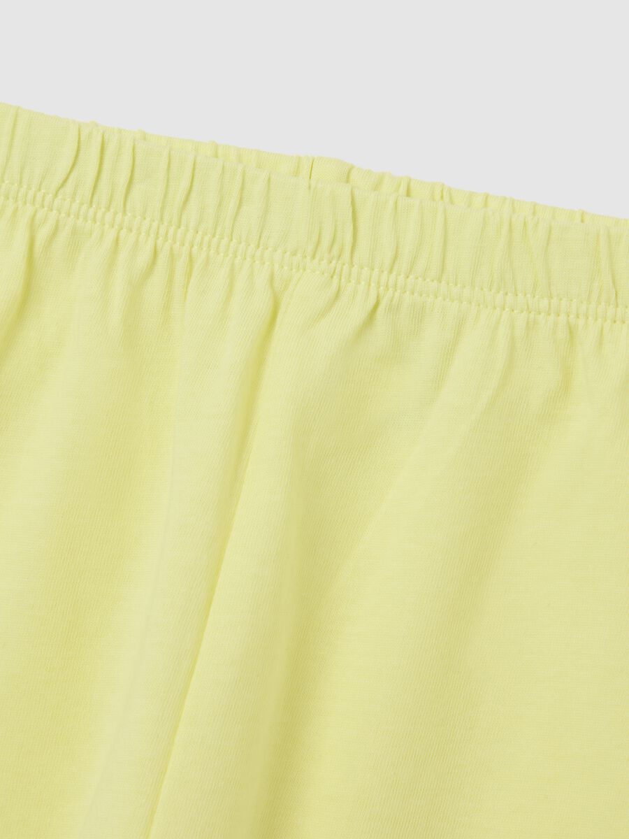 Blue Cotton Summer Pajamas Fagottino_2