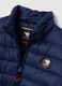 Blue padded jacket with zip_5