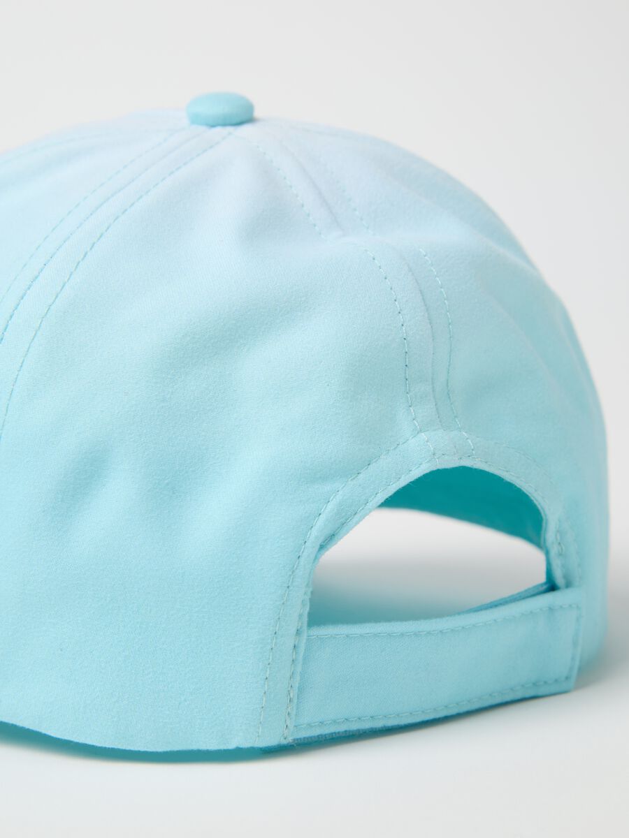 Light blue baseball cap with Elsa print_2