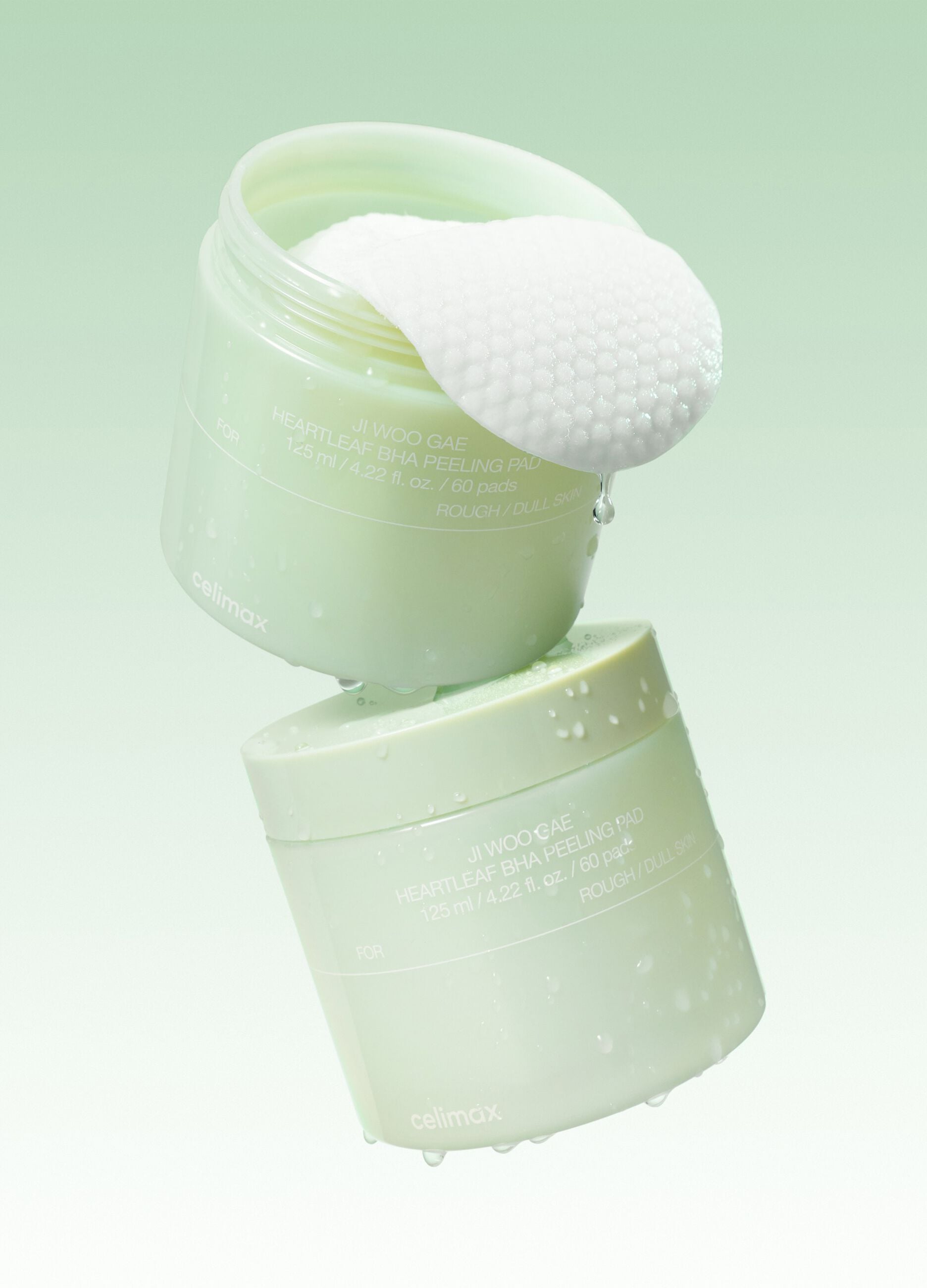 Ji Woo Gae Heartleaf BHA Peeling Pads 60 Pads