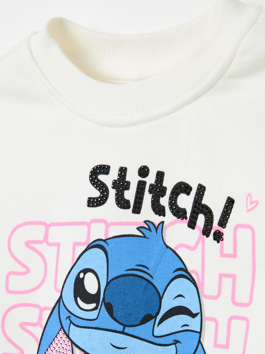Jogging set with Stitch print and diamantès_2
