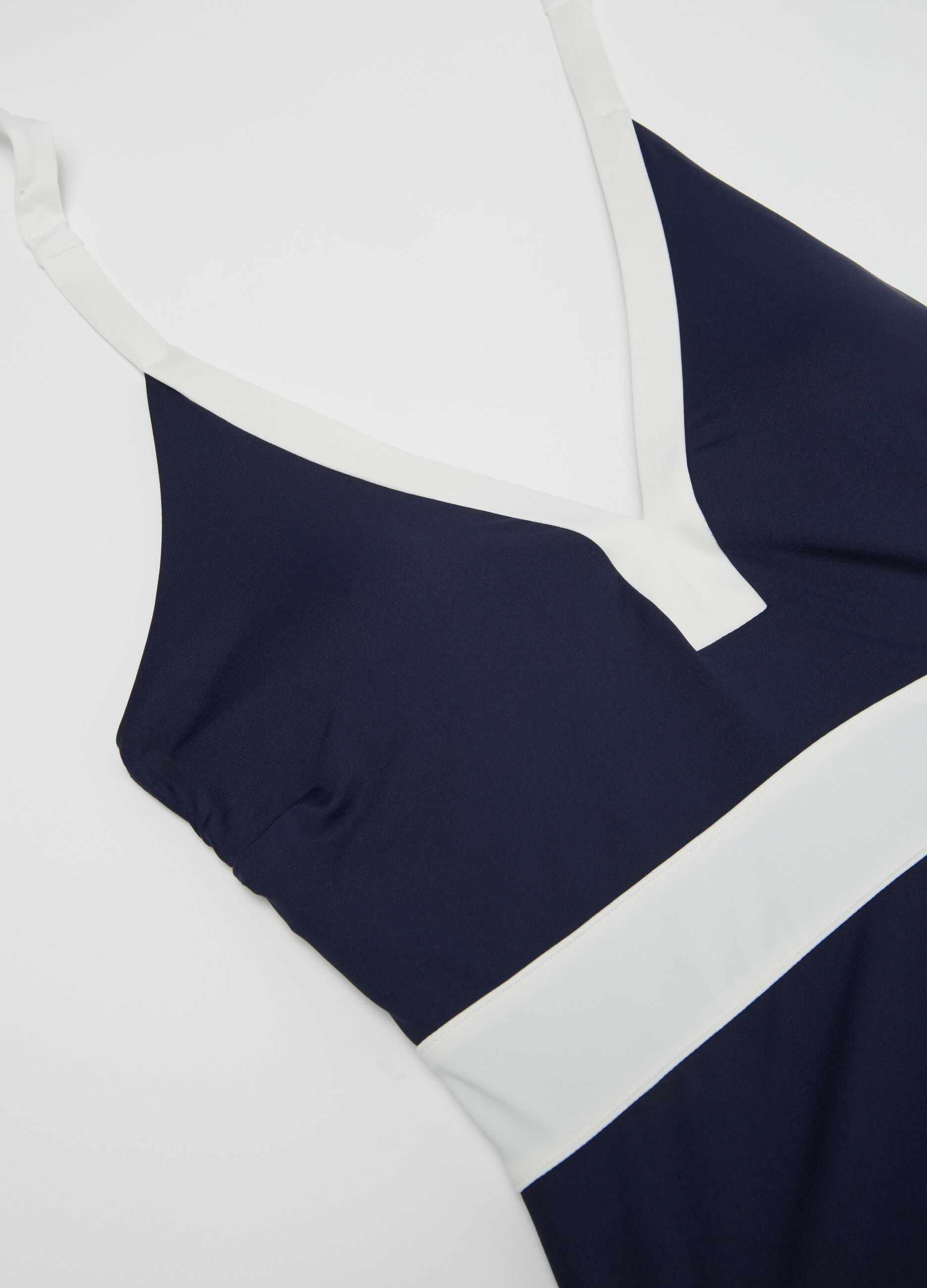 Costume intero da donna in tessuto elasticizzato multicolor