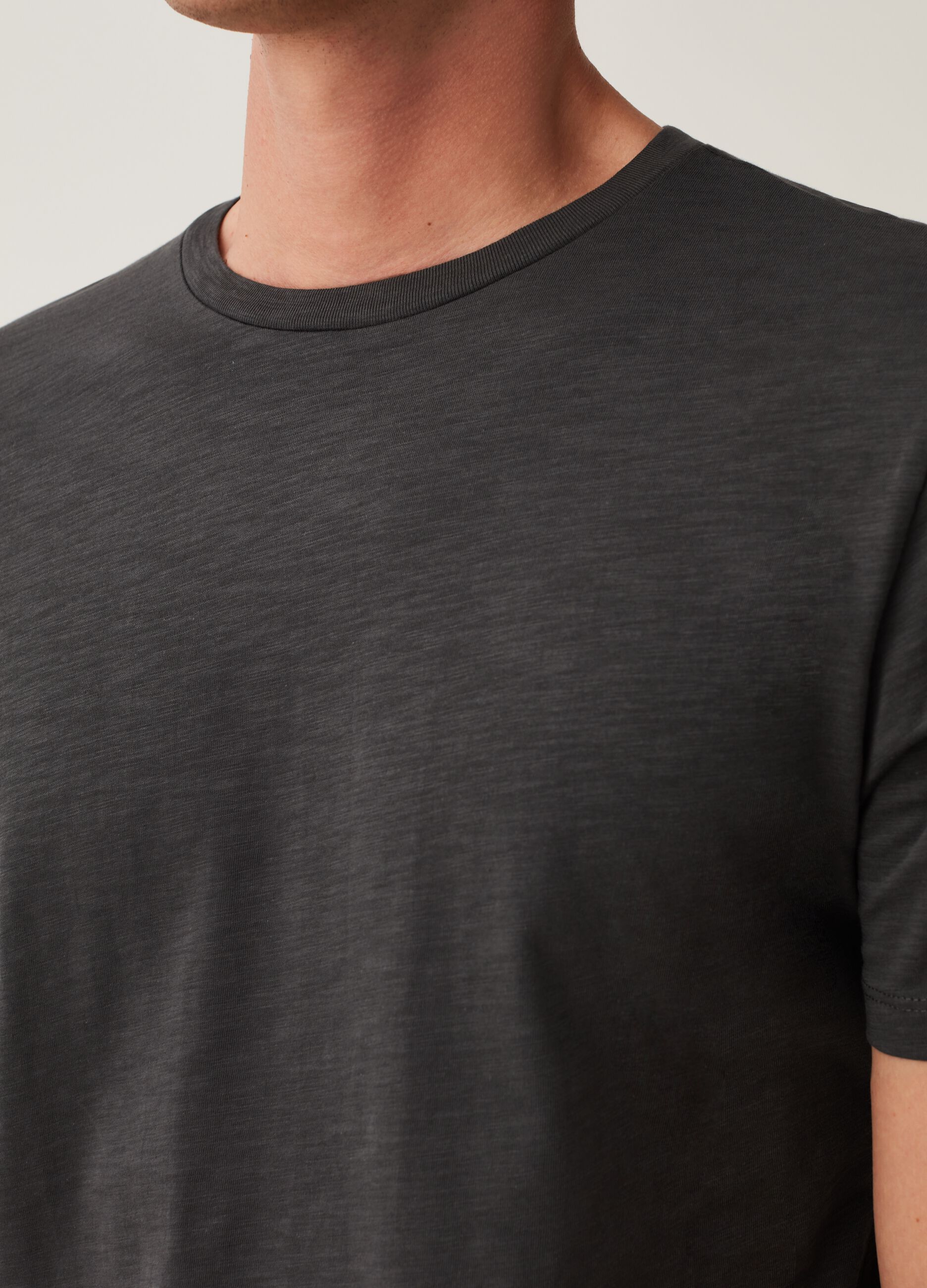 Bipack t-shirt in cotone slub_3