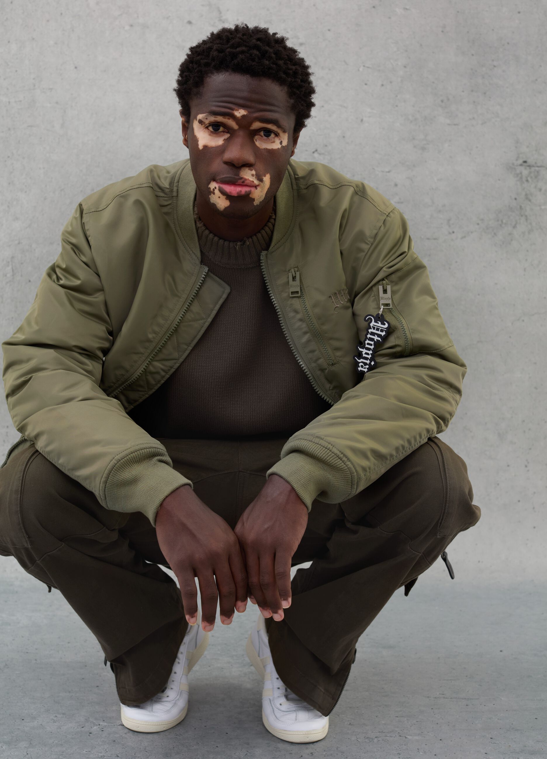 Perfect Bomber Jacket Military Green