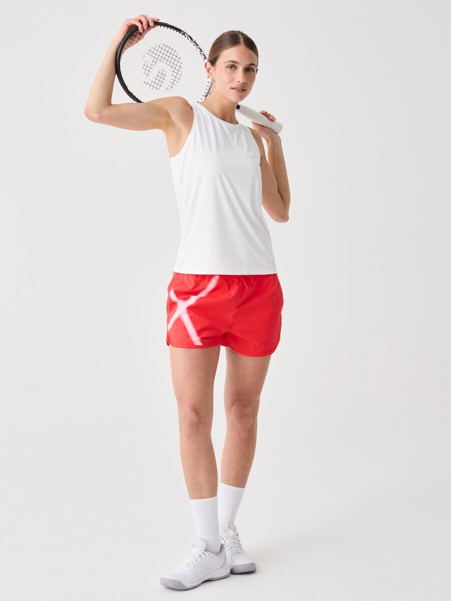SLAZENGER sports tank top with logo print_1