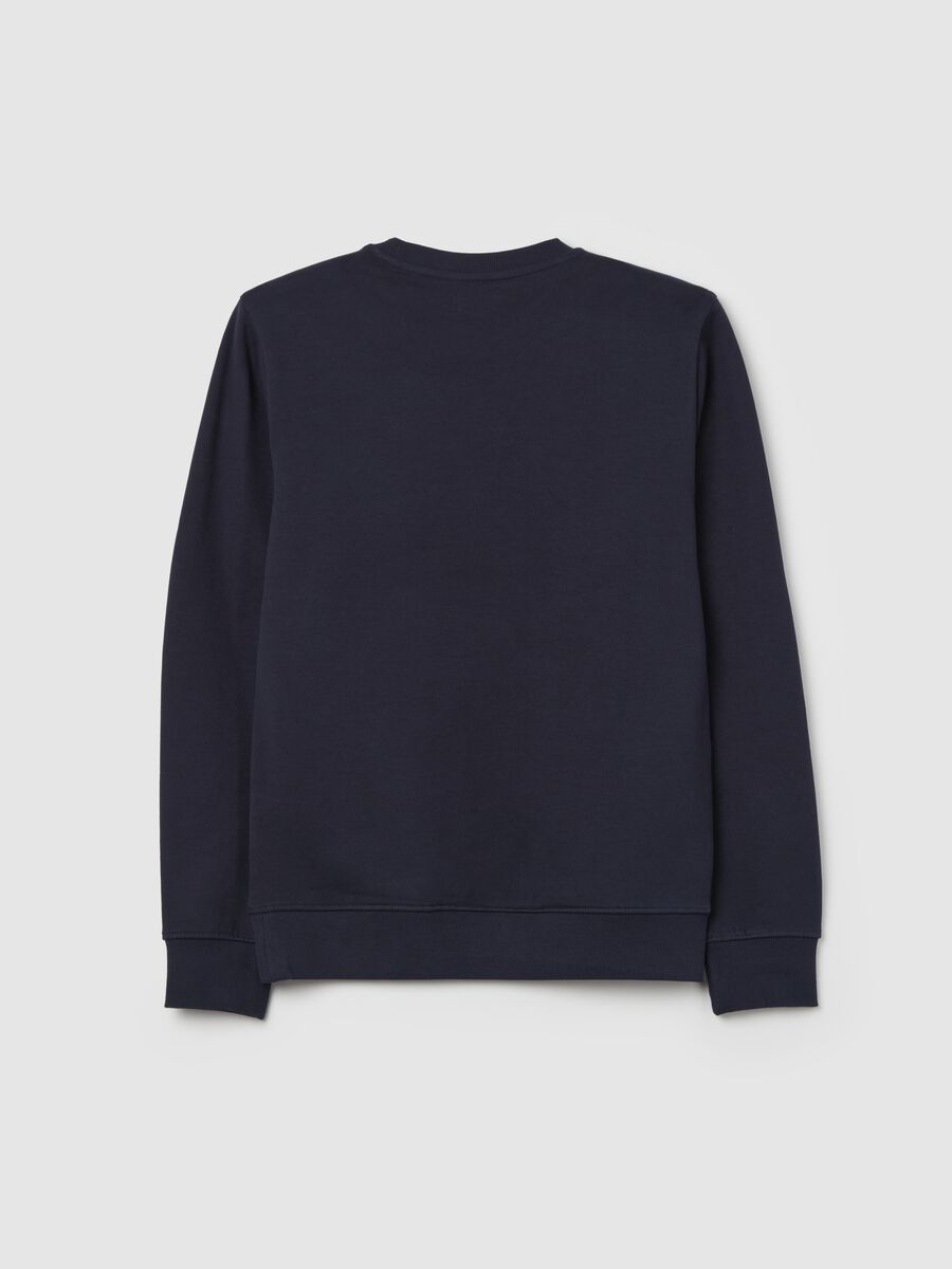 Sweatshirt with snowboard print_4