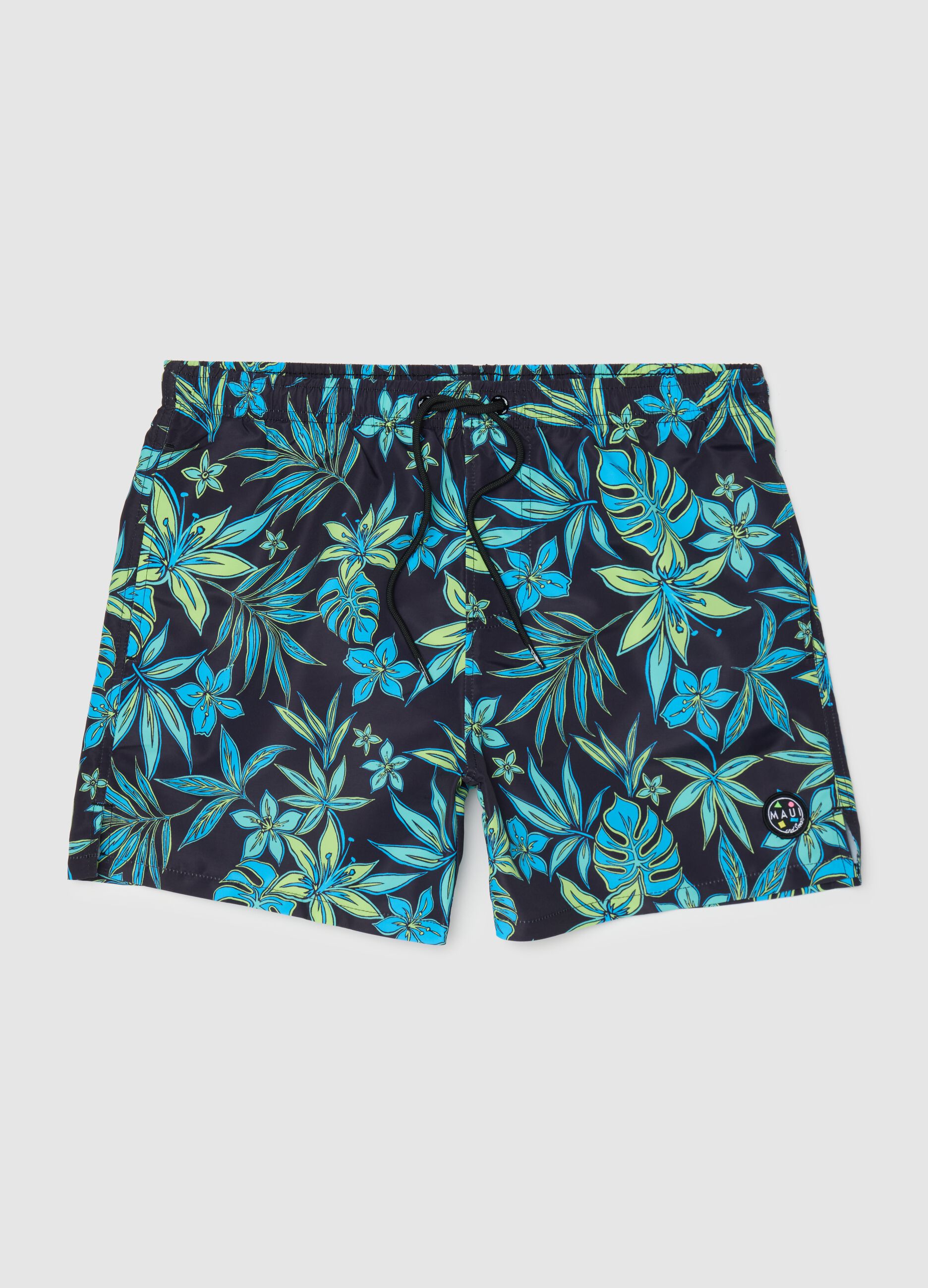 Costume da bagno da uomo in multicolor regular fit