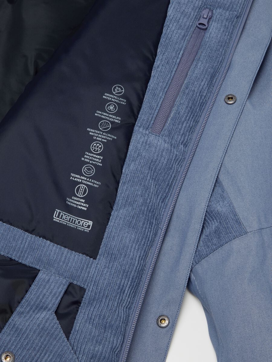 Ski jacket with velvet inserts ALTAVIA WITH DEBORAH COMPAGNONI_8