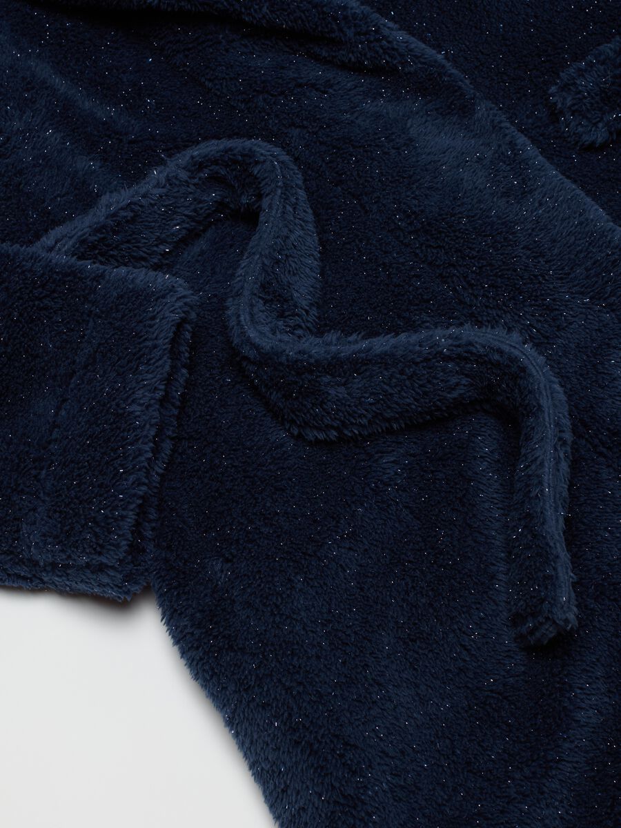 Vestaglia in coral fleece blu_5