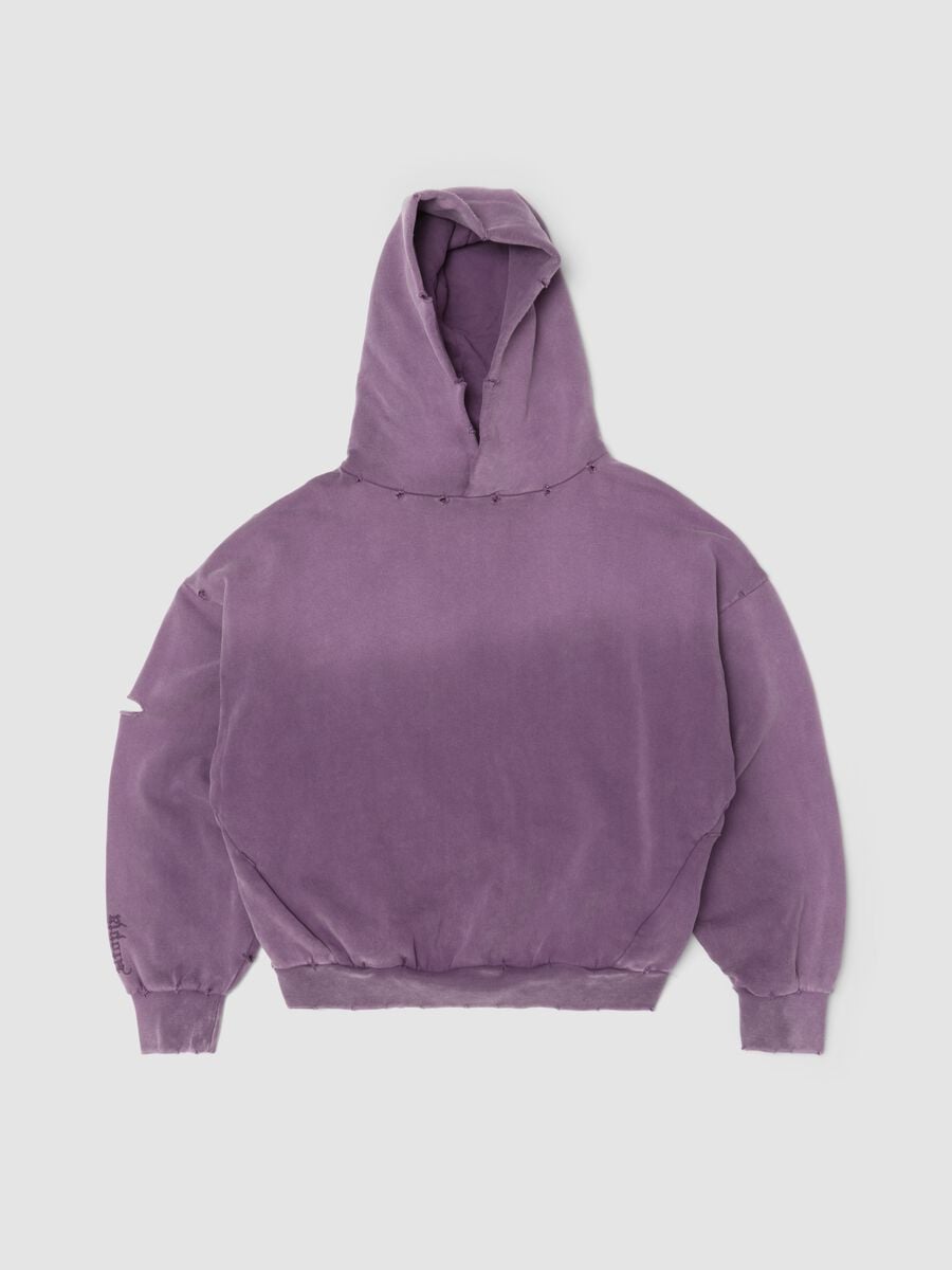 Hoodie Sunfaded Burgundy_0