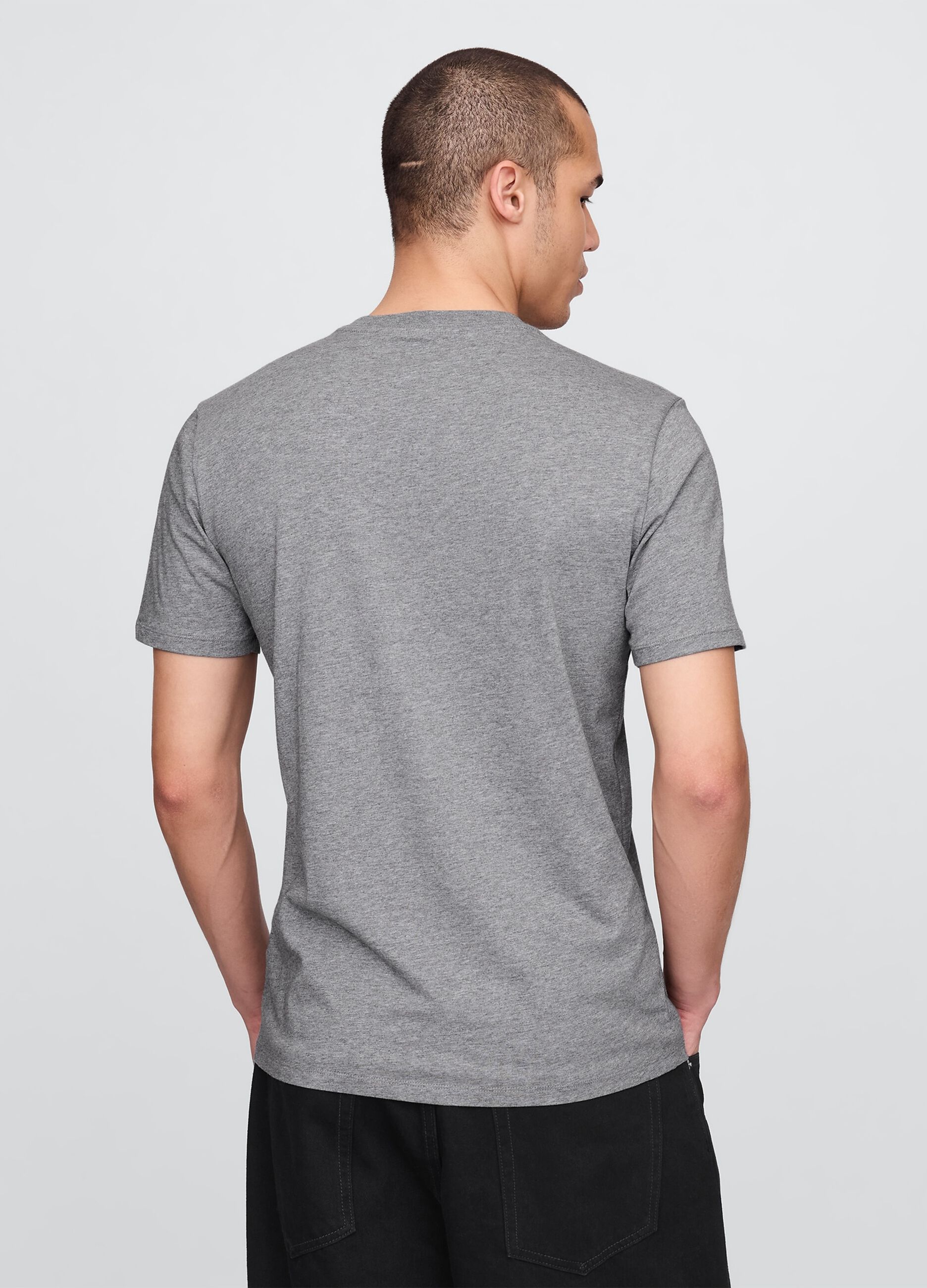 Pure cotton short-sleeve T-shirt