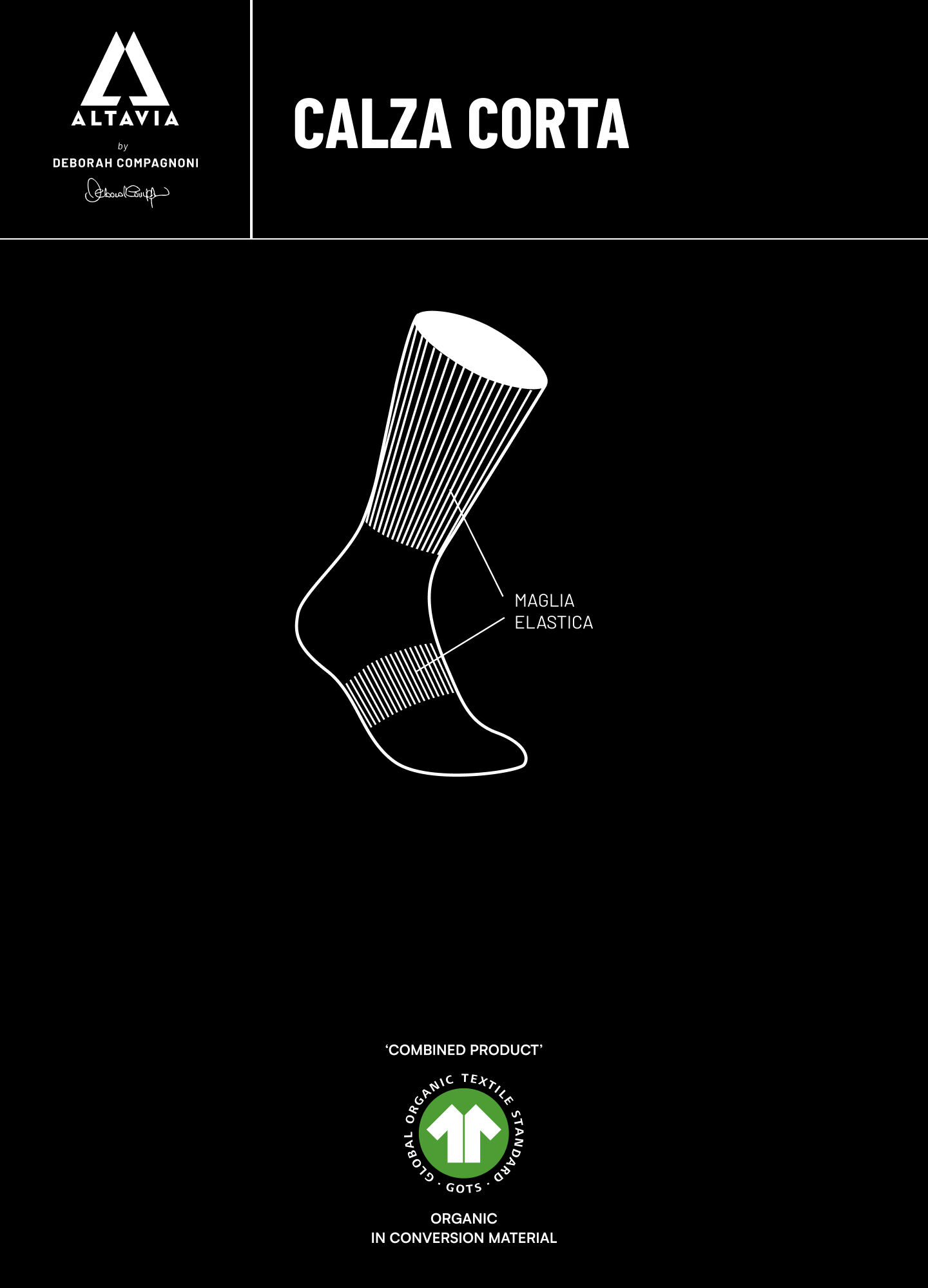 ALTAVIA WITH DEBORAH COMPAGNONI thermal socks
