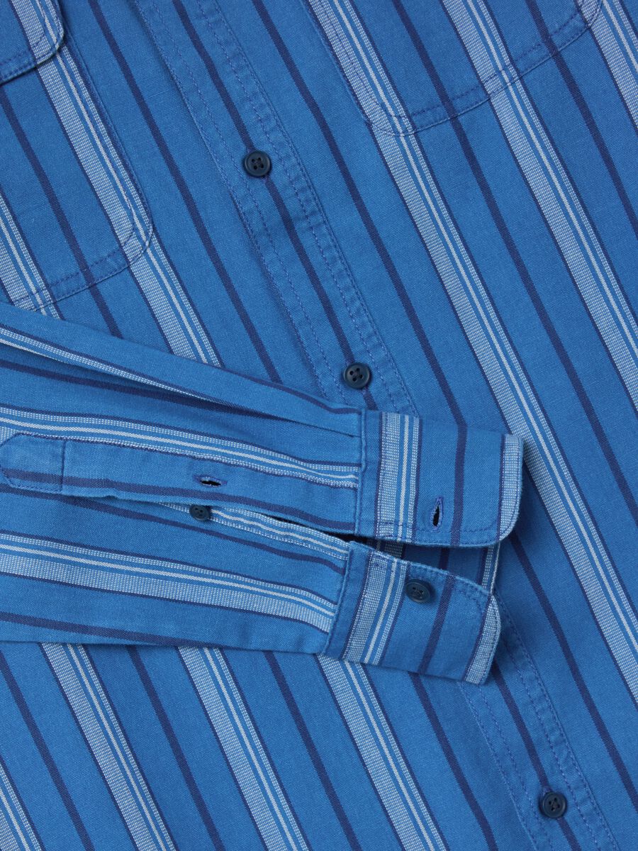 Striped cotton shacket_5