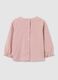 Baby girl's pink pure cotton regular fit t-shirt_1