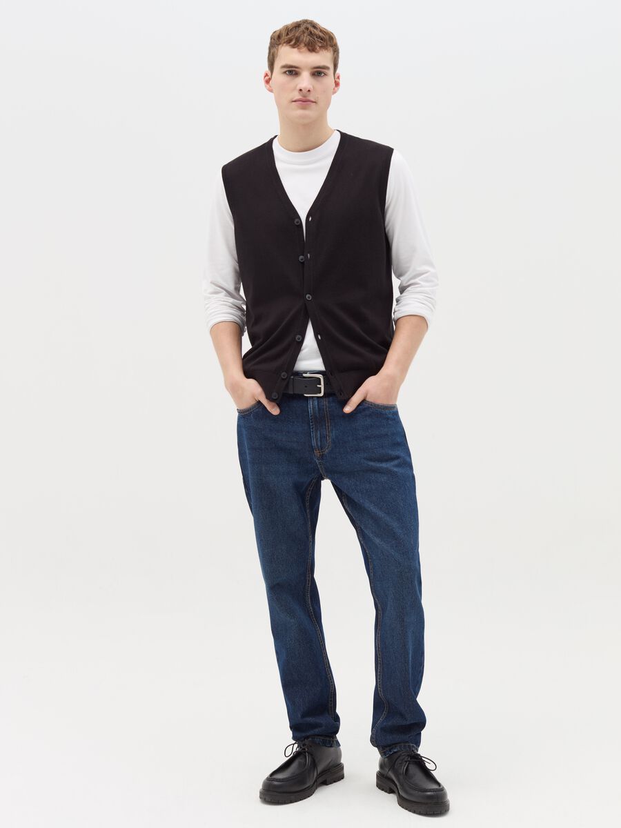 Slim-fit jeans with five pockets_0