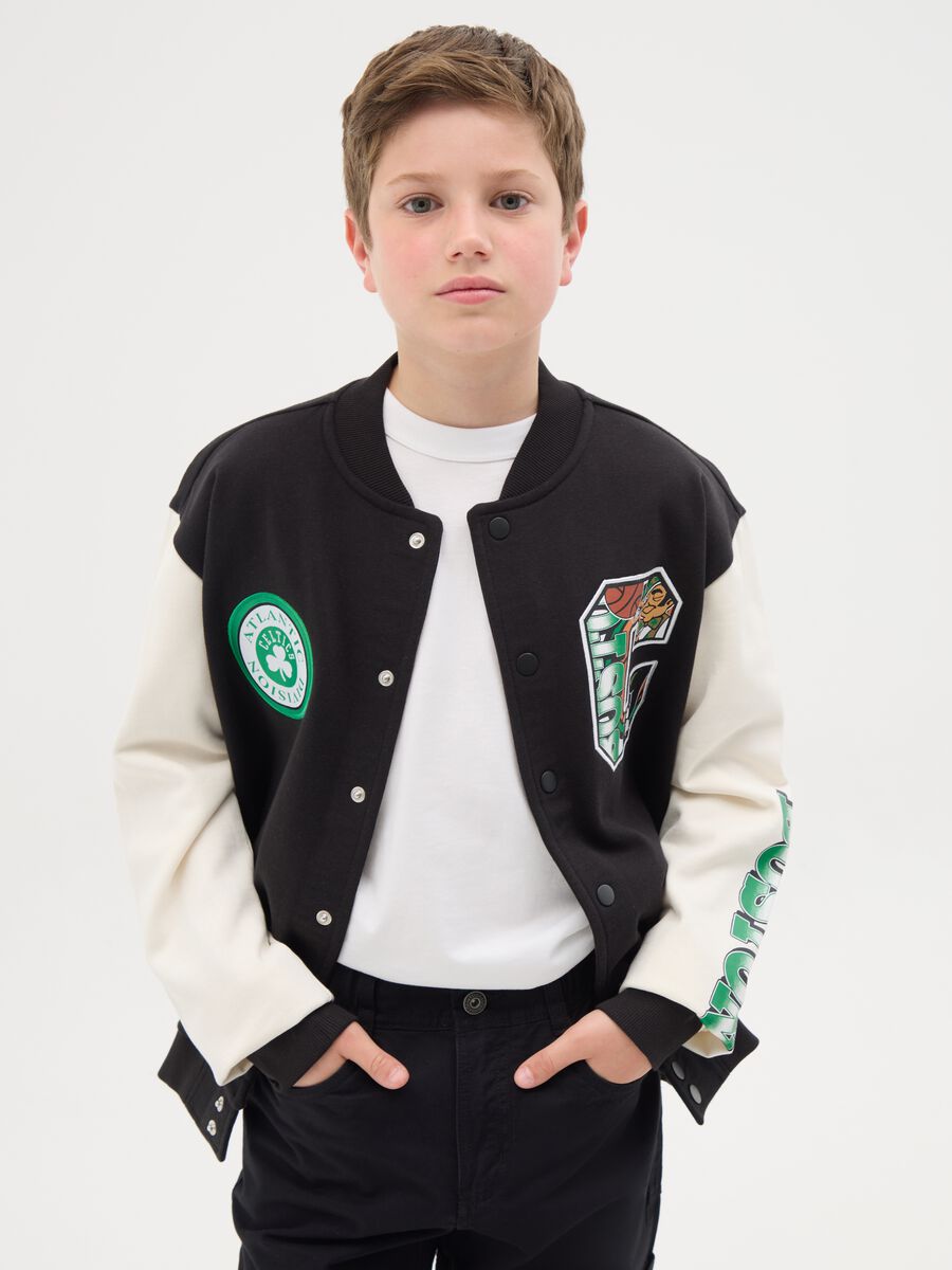 Bomber varsity patch e stampa NBA Boston Celtics_0