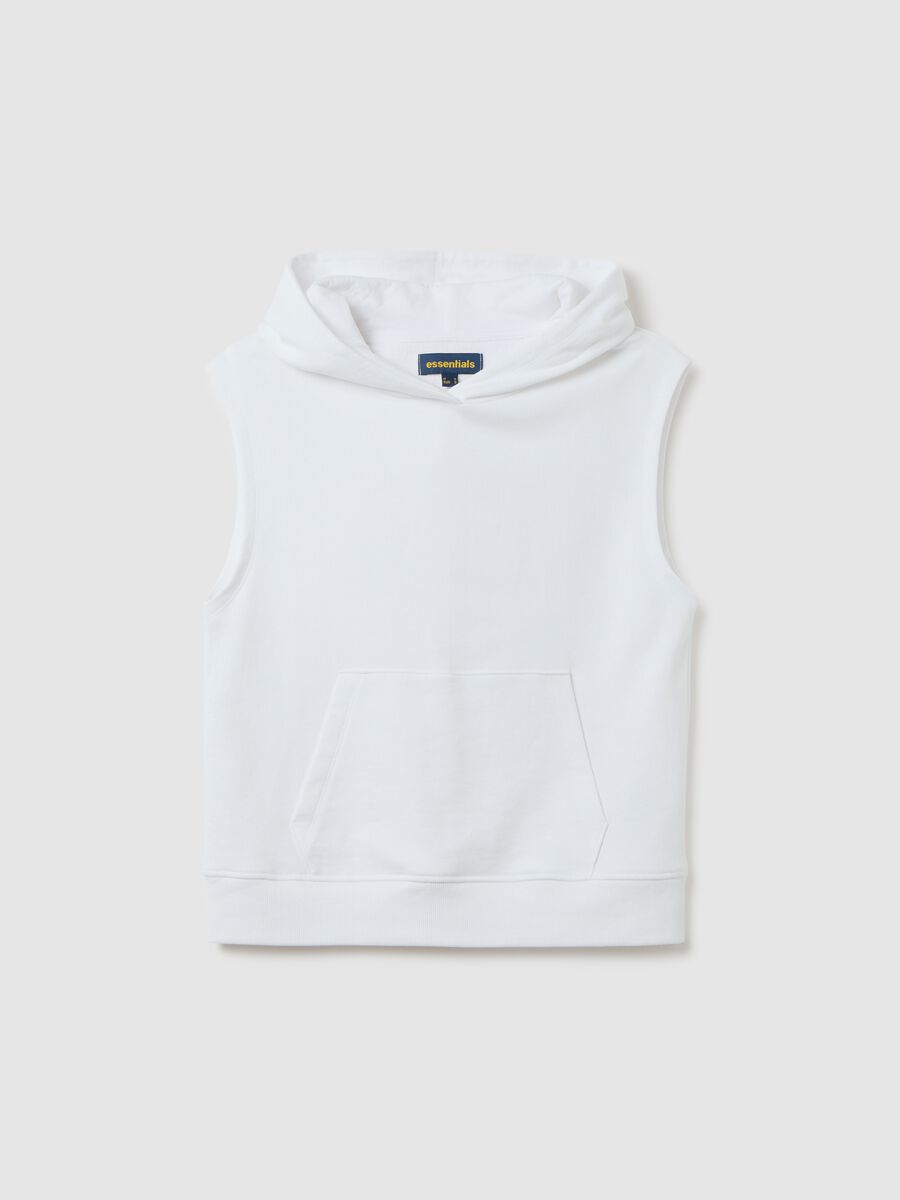 White Cotton Short Sleeve T-shirt by Ovs_4