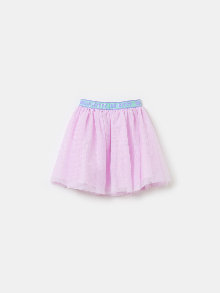 Tulle skirt with Hello Kitty patch_1