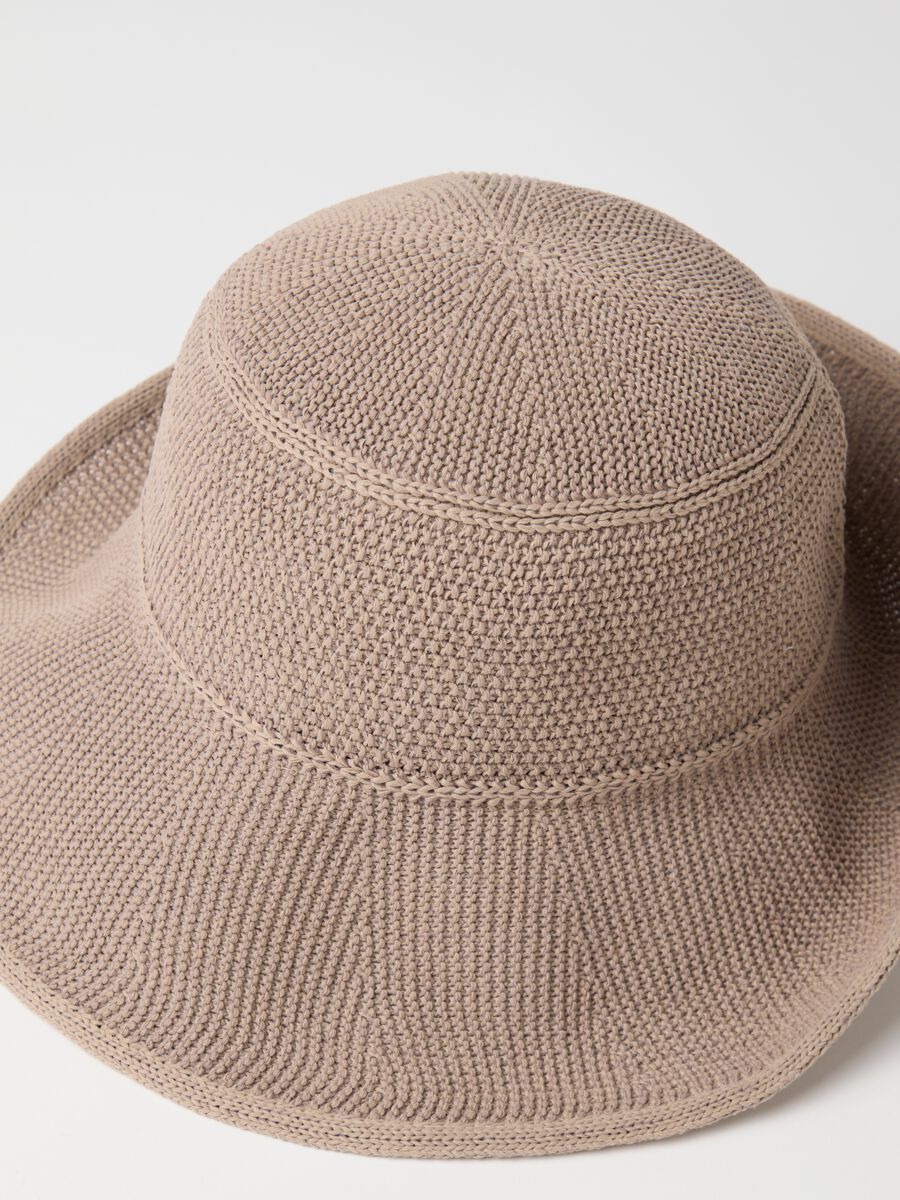 Women's Beige Bucket Hat_2