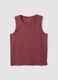 Pink pure cotton vest top_4