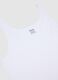 White pure cotton vest regular fit_5