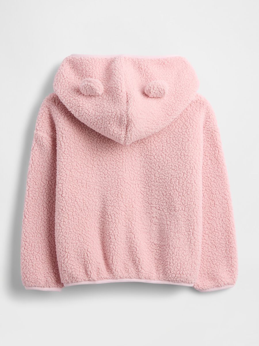 Pink Hoodie with Zip_1