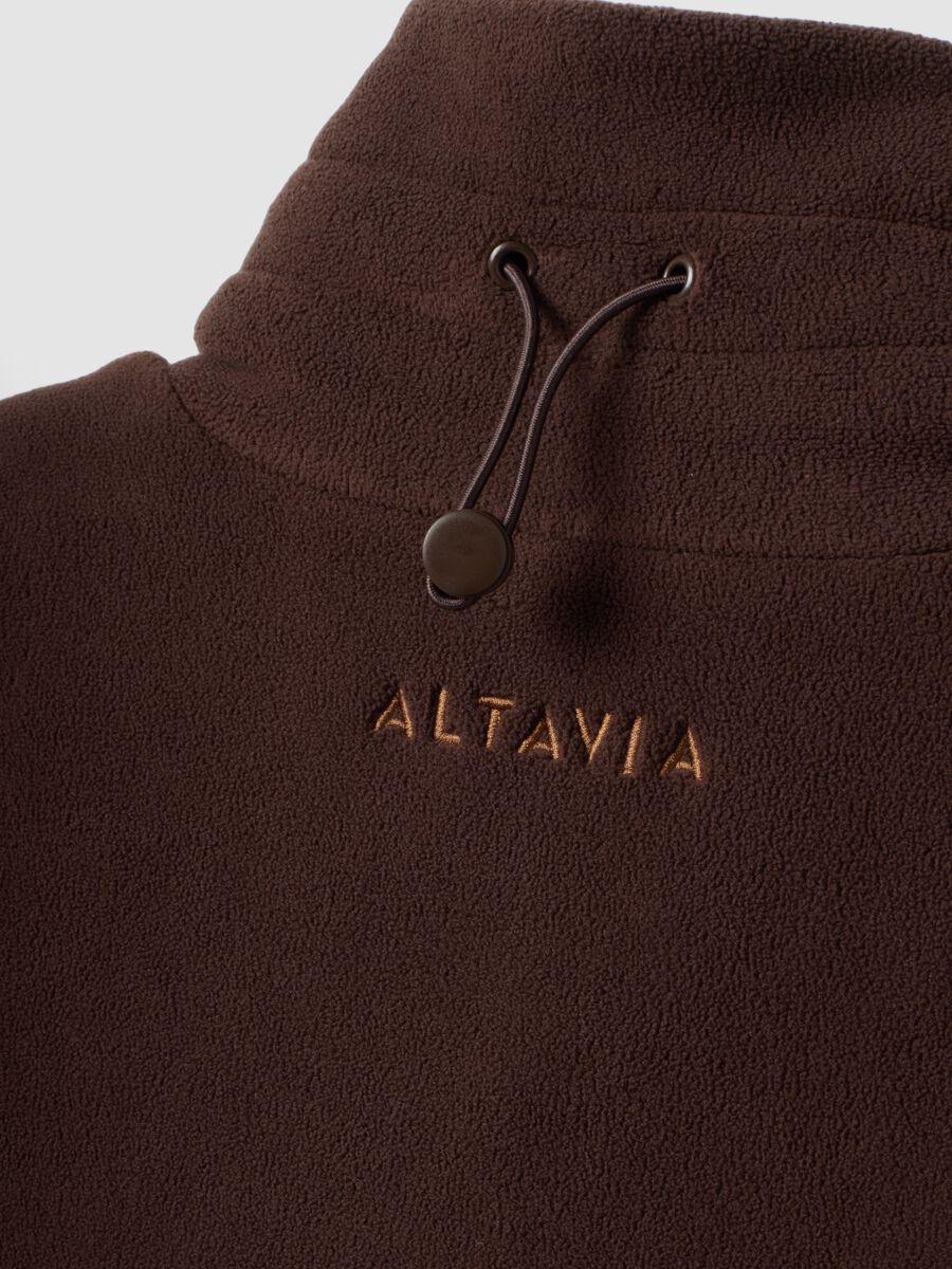 Gilet in Pile Full Zip 2 Way Stretch ALTAVIA WITH DEBORAH COMPAGNONI_8