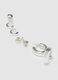 Grey Steel Earrings Set_1