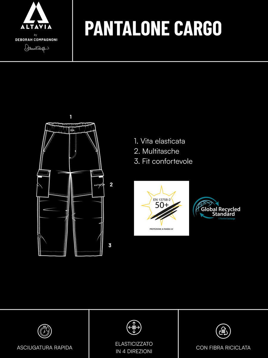 ALTAVIA Cargo Trousers WITH DEBORAH COMPAGNONI_8