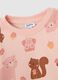 Baby girl's regular fit pink pure cotton sweatshirt_2