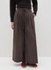 Wide Check Brown Trousers_2