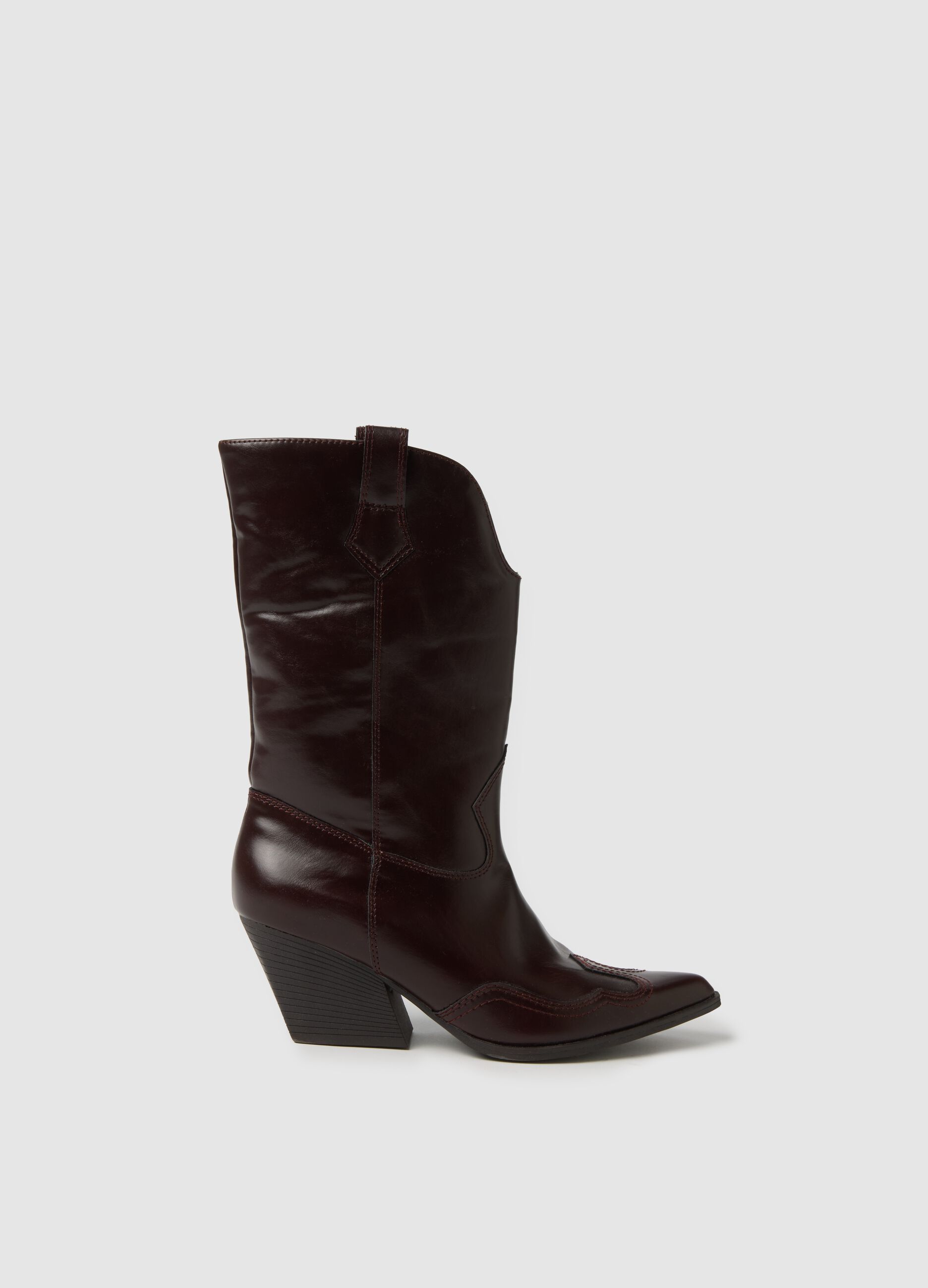 High Red Boots