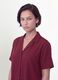 Red oversized short-sleeve viscose-blend shirt_1