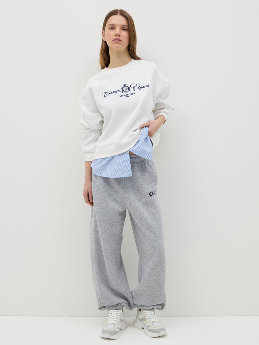 Baggy-fit joggers with drawstring_0