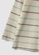 Long-sleeve pure cotton T-shirt with multicolour stripes_2