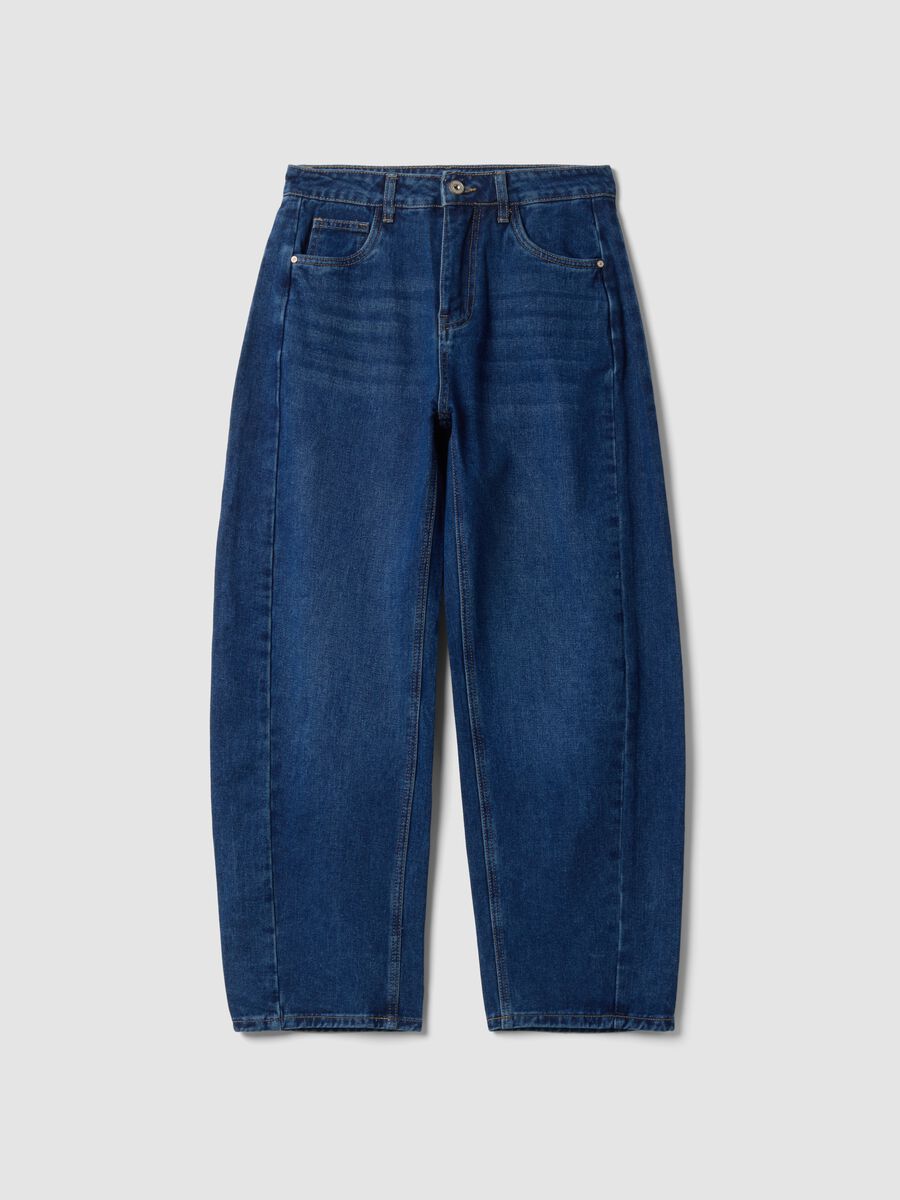 Pure cotton denim jeans, regular fit_0