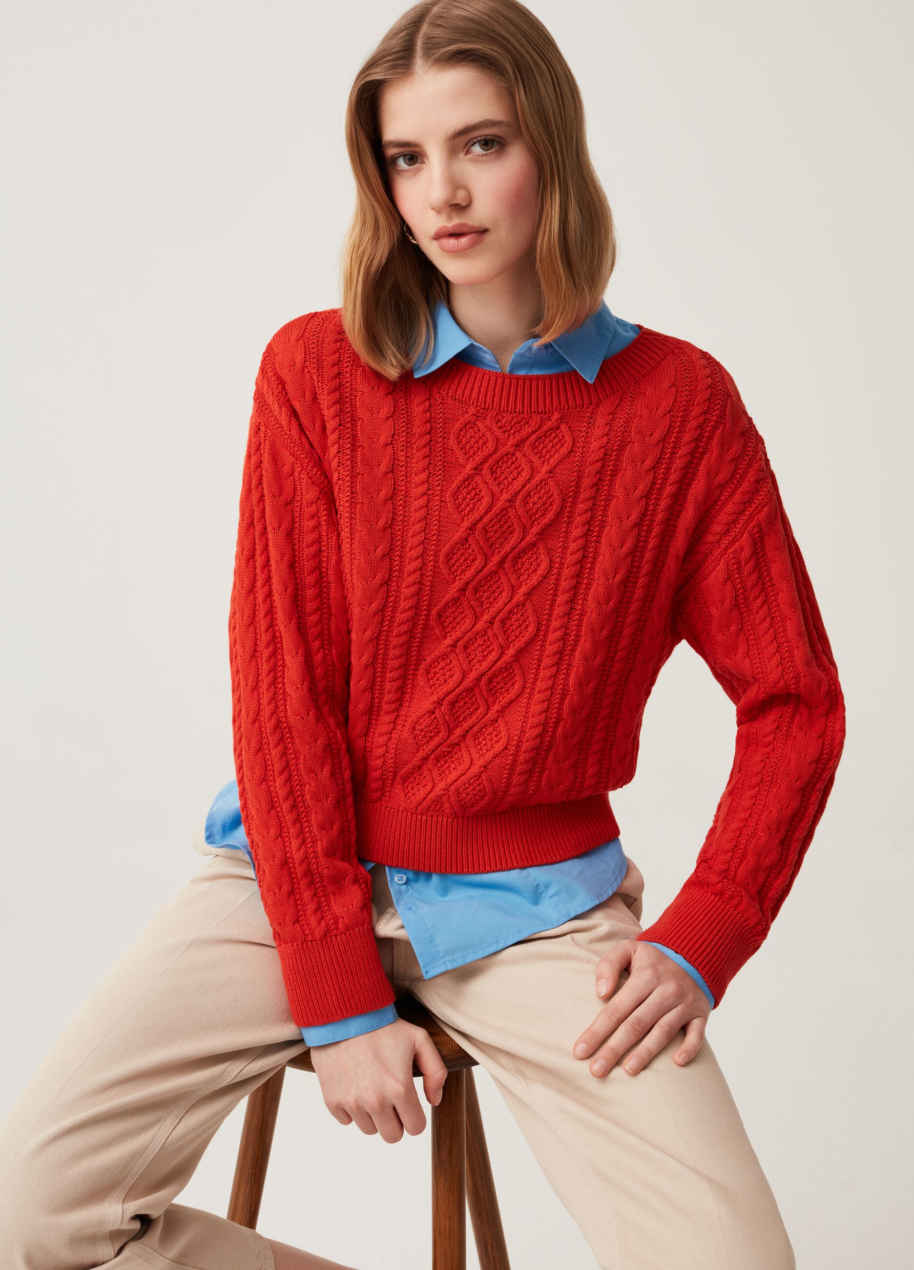Maglie e Maglioni Donna Collo Alto Girocollo e Oversize OVS