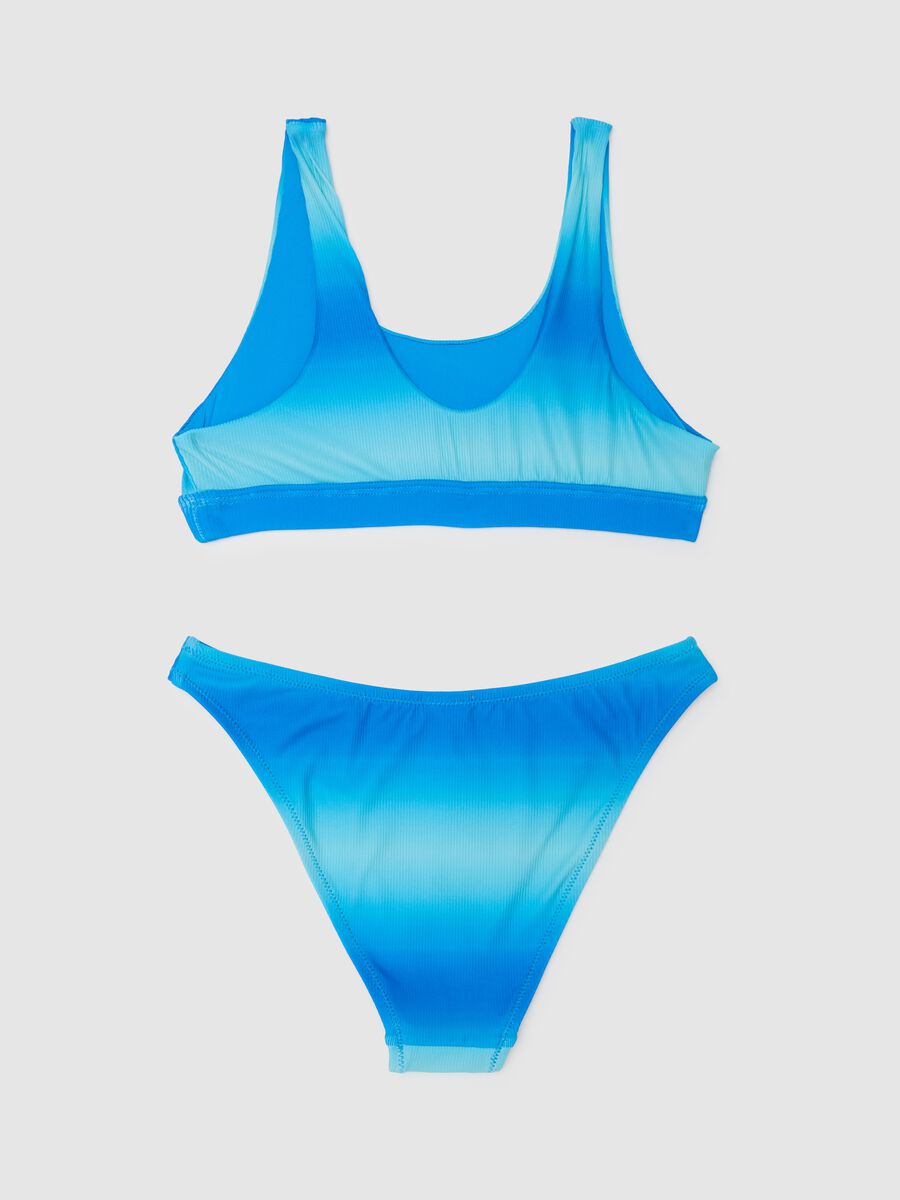 Girl's multicoloured stretch blend bikini_1